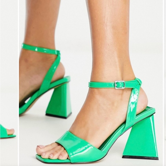 Topshop Two Part Block Heel, Size 9 NWOT - Picture 11 of 12